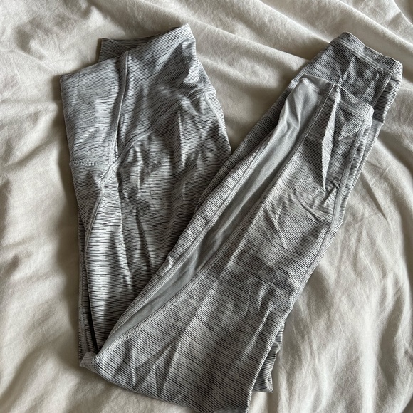 Lululemon Train Times 7/8 Pant *25" -Wee Are From Space Nimbus Battleship - Picture 4 of 7